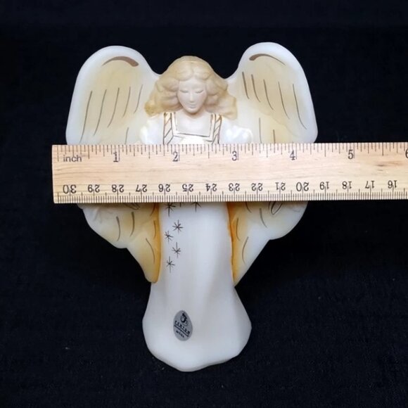 Fenton The Gloria Angel Nativity Figurine First Edition Signed Hand Painted - Picture 10 of 16